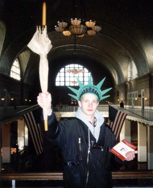 Liberty is a serious thing, Ellis Island, NYC