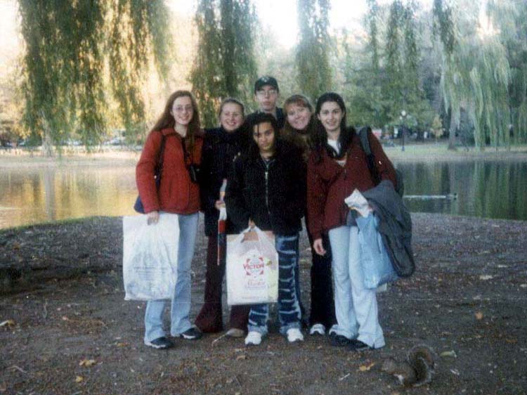 In Boston Public Garden